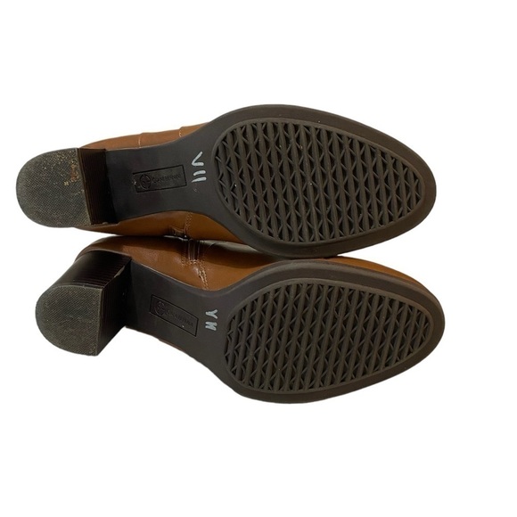 GIANI BERNINI Memory Foam Artemyss Booties brown woman’s size 10 - Picture 7 of 10